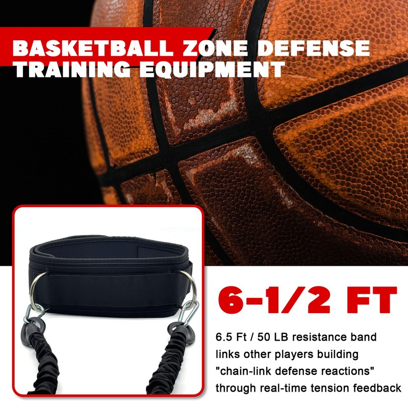 Basketball Defense Training Equipment - Pro Zone Defense Training Kit