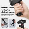 ULANZI Phone Tripod Mount Adapter with Dual Cold Shoes &