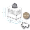 Casual Home Wooden Medium Pet Crate, End Table, Espresso