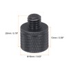 QUARKZMAN Microphone Stand Adapter 1/4 Female to M8 Male Camera