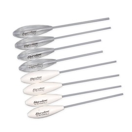 Sbirulino® Kit MIX 8 pcs Floating and Half-sinking fishing bobbers (Set of half-sinking bobbers gr. 12-15 and floating bobbers gr. 10-12)