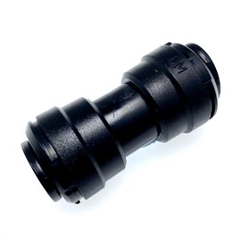 W4 Equal Straight Connector - Black