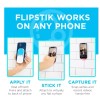 Flipstik Defy Gravity Cell Phone Stick And Kick Stand Opal