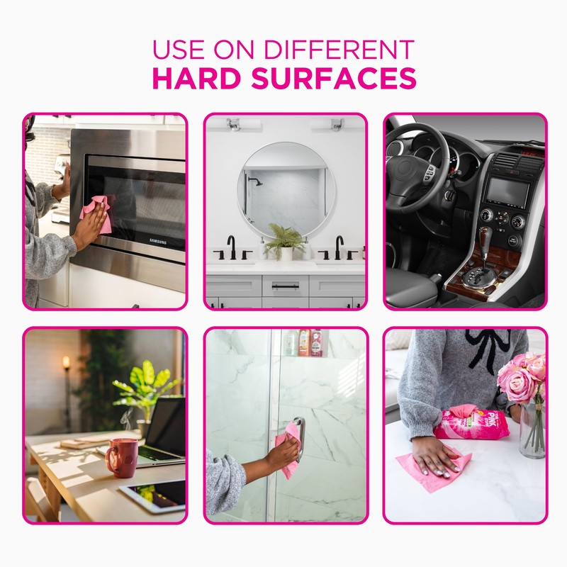 Stardrops The Pink Stuff Miracle Multi-Purpose Cleaning Wipes – 216