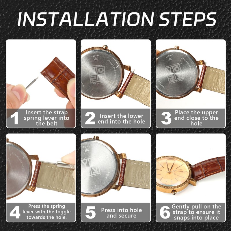 Watch Strap Link Pins Spring Pins, Watch Strap Pins Spring