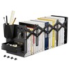 Book Stand Bookend Adjustable Expandable Desktop Storage Non-tipping Multi-functional Foldable
