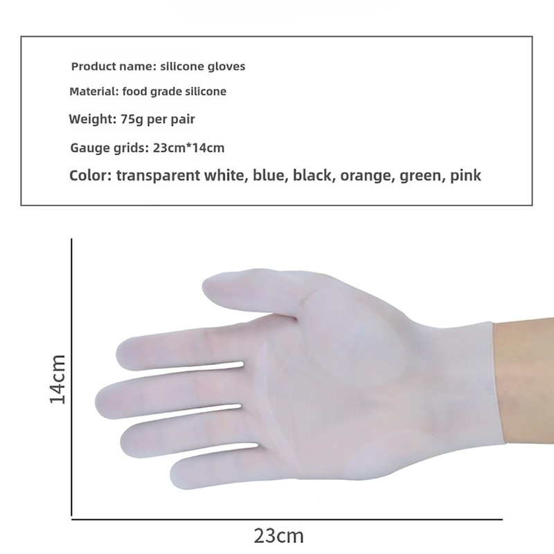 vodvob reusable silicone gloves, finger protectors for epoxy resin casting
