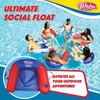 WAHU Float Connex Aqua Pool Seat with Connex Clips, Cupholder,