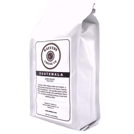 Guatemala Coffee Dark Roast Whole Bean Specialty Grade | Farmer Direct | Single Origin Portable Pour over Drip Tea | For build stronger, more sustainable