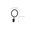 GRIRIW 40pcs Curtain Rings with Clips Drapery Rings for Easy