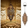 twinkya Gold Electric Lantern Solar Garden Light Waterproof Outdoor Decoration