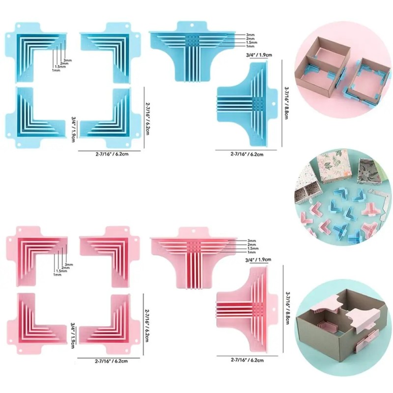Chipboard Corner & Divider Assembly Guides – 4 or 6