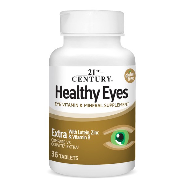 21st Century Healthcare, Eyes Extra Tablets, 36 Count,27418
