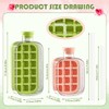 AKONE Pack of 2 Ice Cube Bottles, 800 ml Ice