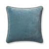 Loloi Liza Pillow, 22" x 22" Cover Only, Blue