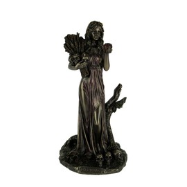 Veronese Design 10.25 Inch Persephone Greek Goddess of Vegetation and The Underworld Antique Bronze Finish Statue