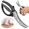 Liberhaus Heavy Duty Poultry Shears – Stainless Steel Meat Scissors