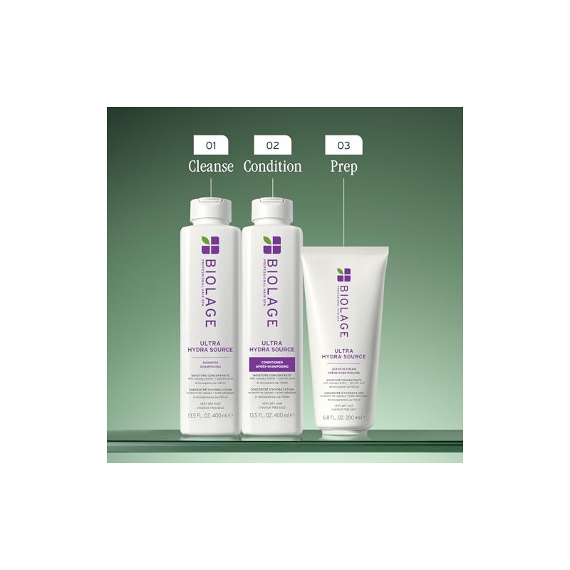 Biolage Shampoo Ultra Hydrasource | Con aloe, aceite de albaricoque