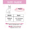 Solmoony Breakaway Cat Collars with Bell,Adjustable Safe Kitten Collar,Cat Collars
