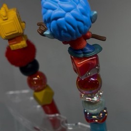 Pen Bundles (Semi Fancy Beads & Character):_2 Pen Bundles