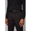 Boss Men's Carmello Belt made of Vegetable-tanned Leather with Metal