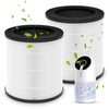 M02 Replacement Filter Only Compatible with MOOKA M02 Air Purifier,