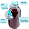 GMSWEET Mason Jar Cold Brew Coffee Maker 32 OZ Wide