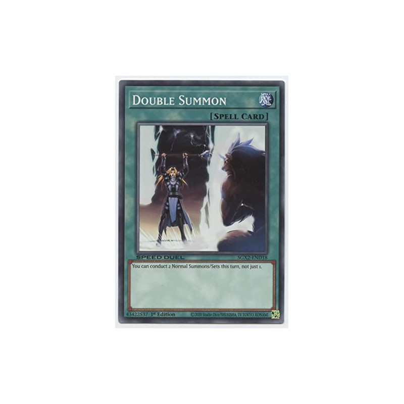 Double Summon - SGX2-END18 - Common - 1st Edition