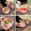 Matcha 4 Set- Tazón de Matcha con boquilla, Batidor de