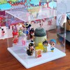 Hinged Display Case Made of Transparent Acrylic for Assembling the