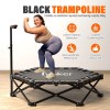 lynker 40" Silent Foldable Mini Trampoline - Low Impact Cardio