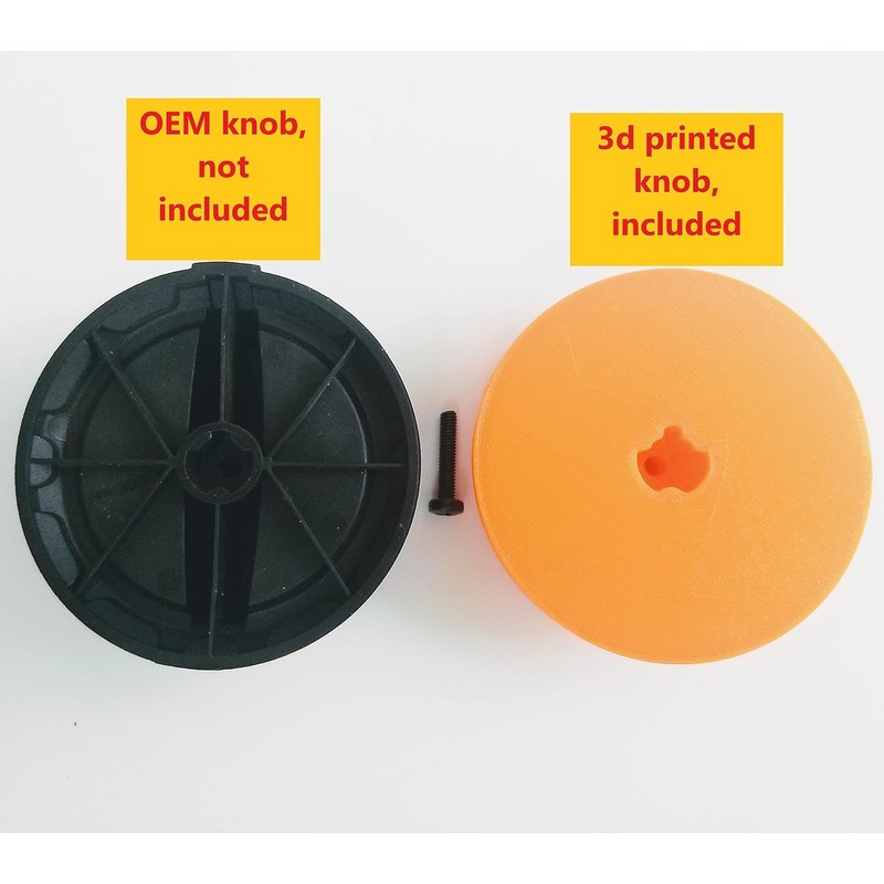 Compatible replacement knob for Generac iQ2000 watts inverter generator for