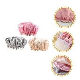 minkissy 6 Pcs Dust Cap Cap Shower Cap Hair Protection Cap Swim Caps Women Bath Caps Womens Shower Caps Bath Hair Hat Shower Cap for Washing Hair Shower Hats Satin