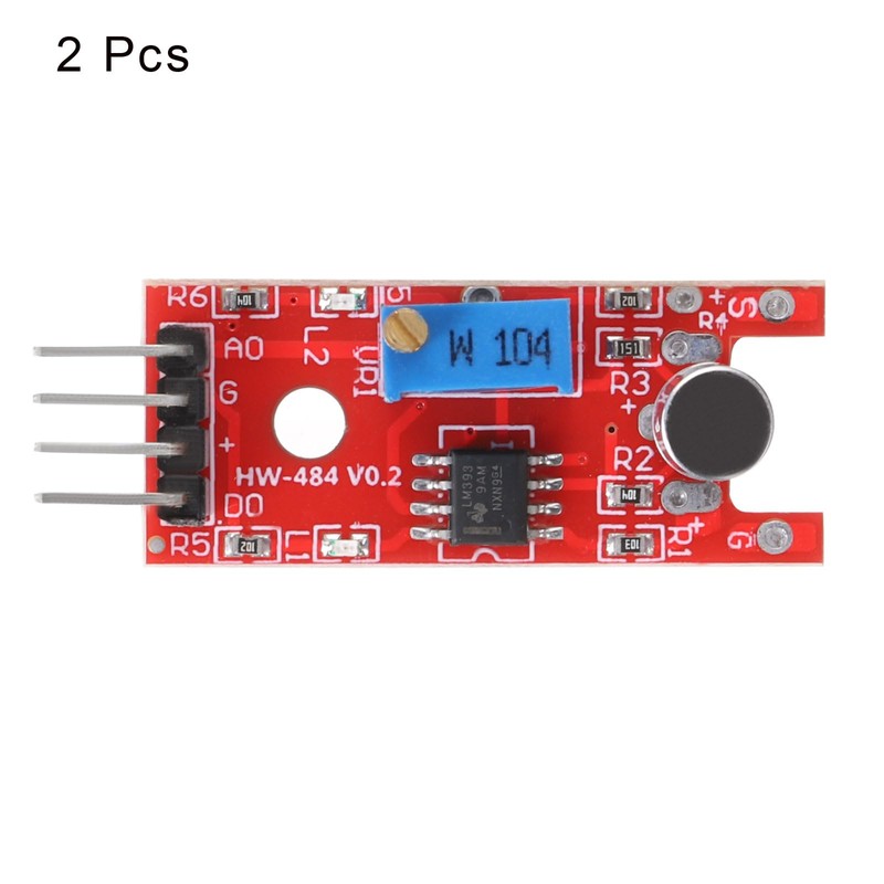 MECCANIXITY 2 Pcs Microphone Sound Sensor KY-038 Voice Detection Module
