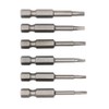Uacen 6 Piece Magnetic Triangle Screwdriver Bit Set, S2 Steel