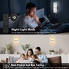 GOODATE Plug in Wall Sconces with Stepless Adjustable 3000K-6500K Colors