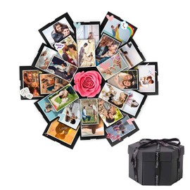 JDCMEI Explosion Box Craft Set, Surprise Box, Gift Box, Creative Explosion Box, DIY Gift, Scrapbook and Photo Album, Gift Box for Christmas, Birthday, Anniversary, Valentine's Day, Wedding