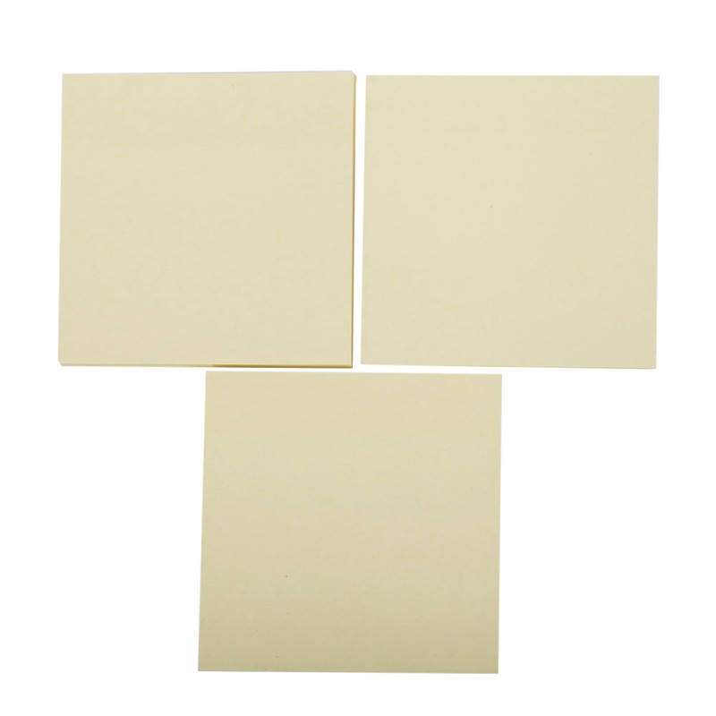 Desk Tech Sticky Notes, 3" x 3", 3 Pads, 50