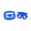 3 Pcs Silicone Mouth Opener (BLUE)
