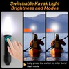 Viswiker 360 Degree Kayak LED Lights with Retractable Pole and