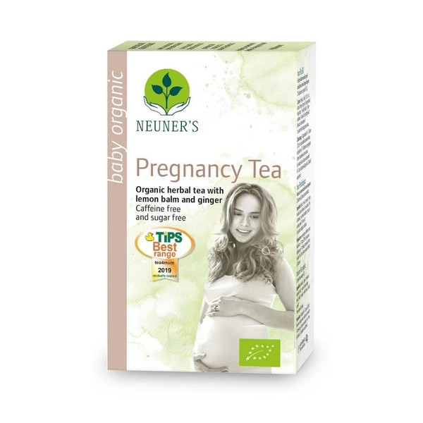 Neuner's Neuners Organic Herbal Tea Pregnancy Tea with  Ginger 20 Tea Bags