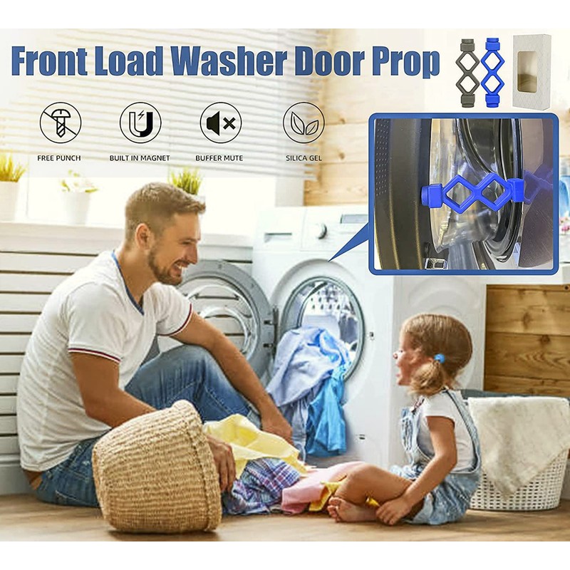 Magoog Washer Door Prop, Front Load Washer Door Prop, Keep