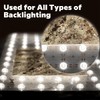 SuperlightingLED 6000K Daylight White Flex Lens LED Backlight Sheet for