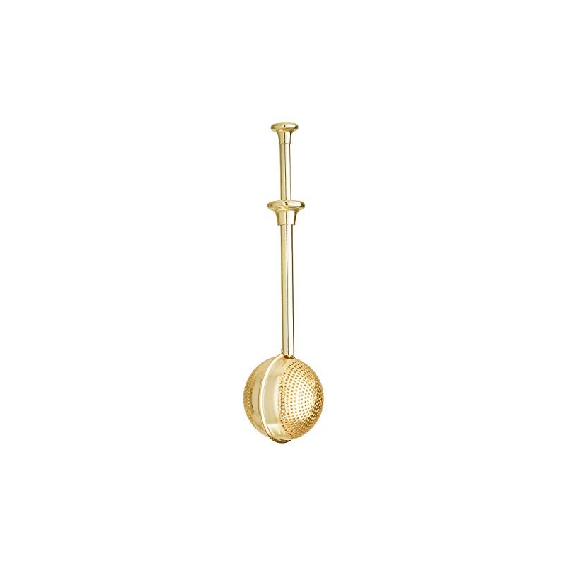 Bloomingville Stainless Steel Tea Egg with Gold Finish
