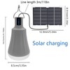 ZGAYERA Solar Rechargeable Light Bulbs Indoor，Chicken Coop Light, Camping Accessories,