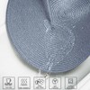 AHHFSMEI Round Braided Placemats 15 Inch Round Table Mats for