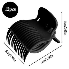 Hot Roller Clips, Hair Roller Clips, Hair Clips for Rollers, Curl Clips, Hair Curler Clips, Clips for Hot Rollers, Clips for Rollers - Color: White