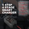 BYGD 5A Smart Car Battery Charger, 6v 12V Automotive Charger,