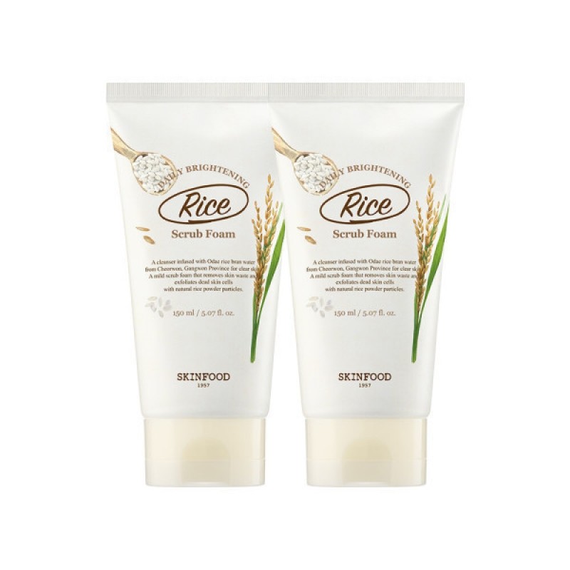 Rice Daily Brightening Scrub Foam 2 / 라이스 데일리 브라이트닝