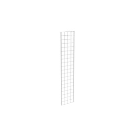 Grid Panel for Retail Display – Perfect Metal Grid for Any Retail Display, 1’ Width x 5’ Height, 3 Grids Per Carton (White)